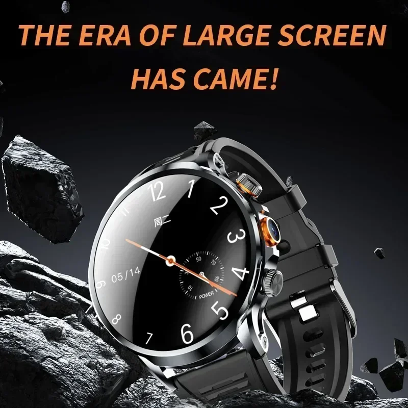 

H18 Smart Watch With 500W Camera 128GB Storage 1 95 Inch IPS Display GPS WIFI Heart Rate Tracking Android 9 0 Smartwatch