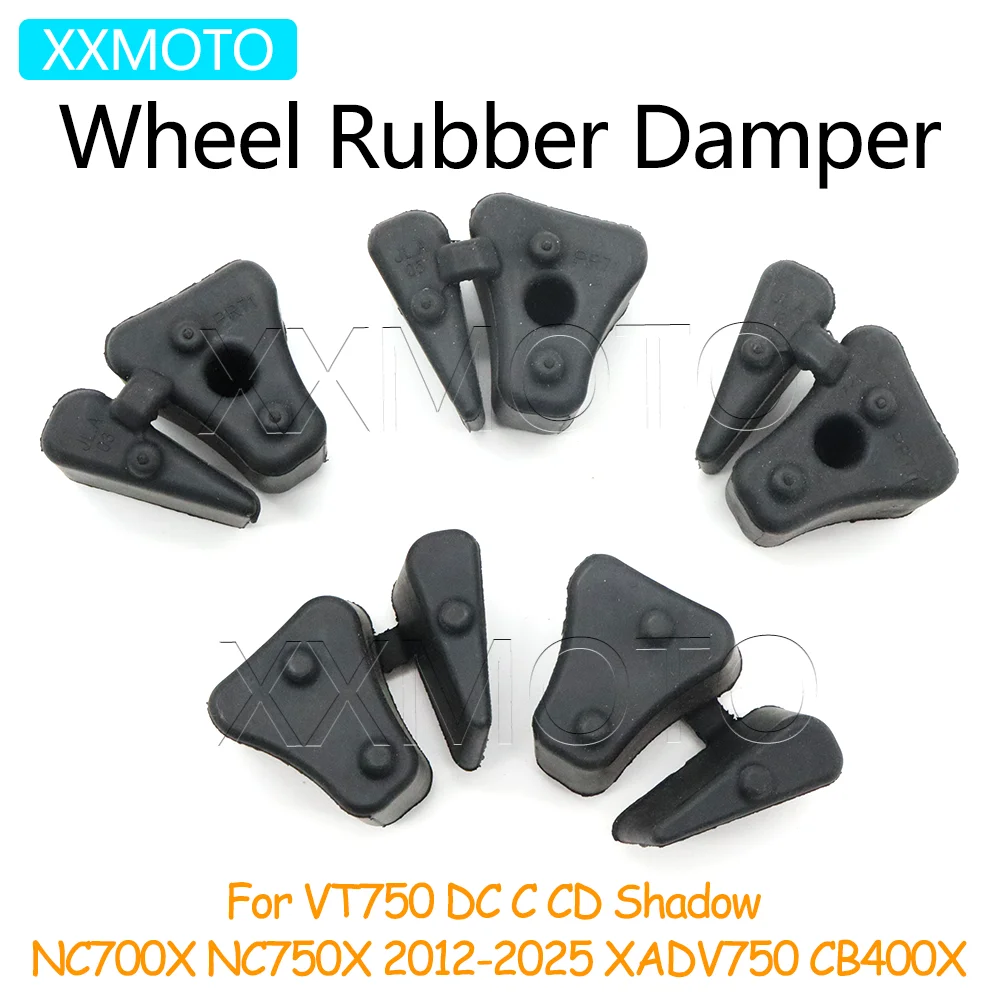 

For Honda VT750 Shadow NC700X NC750X 12-25 XADV750 CB400X Motorcycle Hub Damper Rear Wheel Drum Rubber Sprocket Buffer Damper