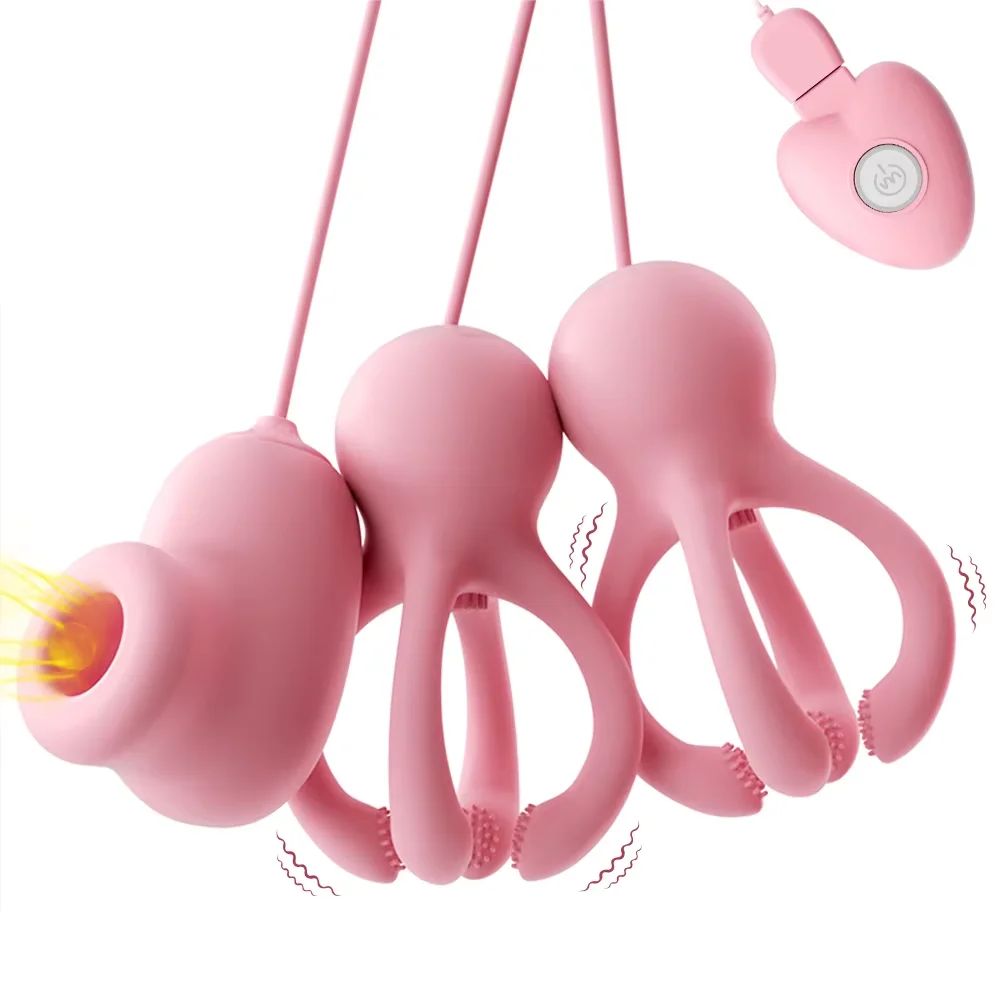 الحلمة المشبك هزاز للنساء تدليك الثدي البظر Ctimulator محسن الحلمة مص محفز الجنس لعب الإناث ألعاب جنسية #6