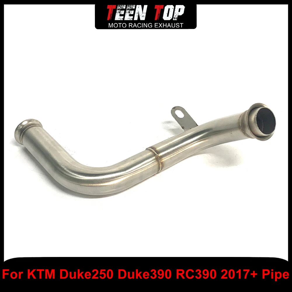 オートバイステンレス鋼デカットパイプ-ktm-デューク-250-デューク-390-rc390-排気ミドルリンクパイプ-rc390-2017-接続チューブ