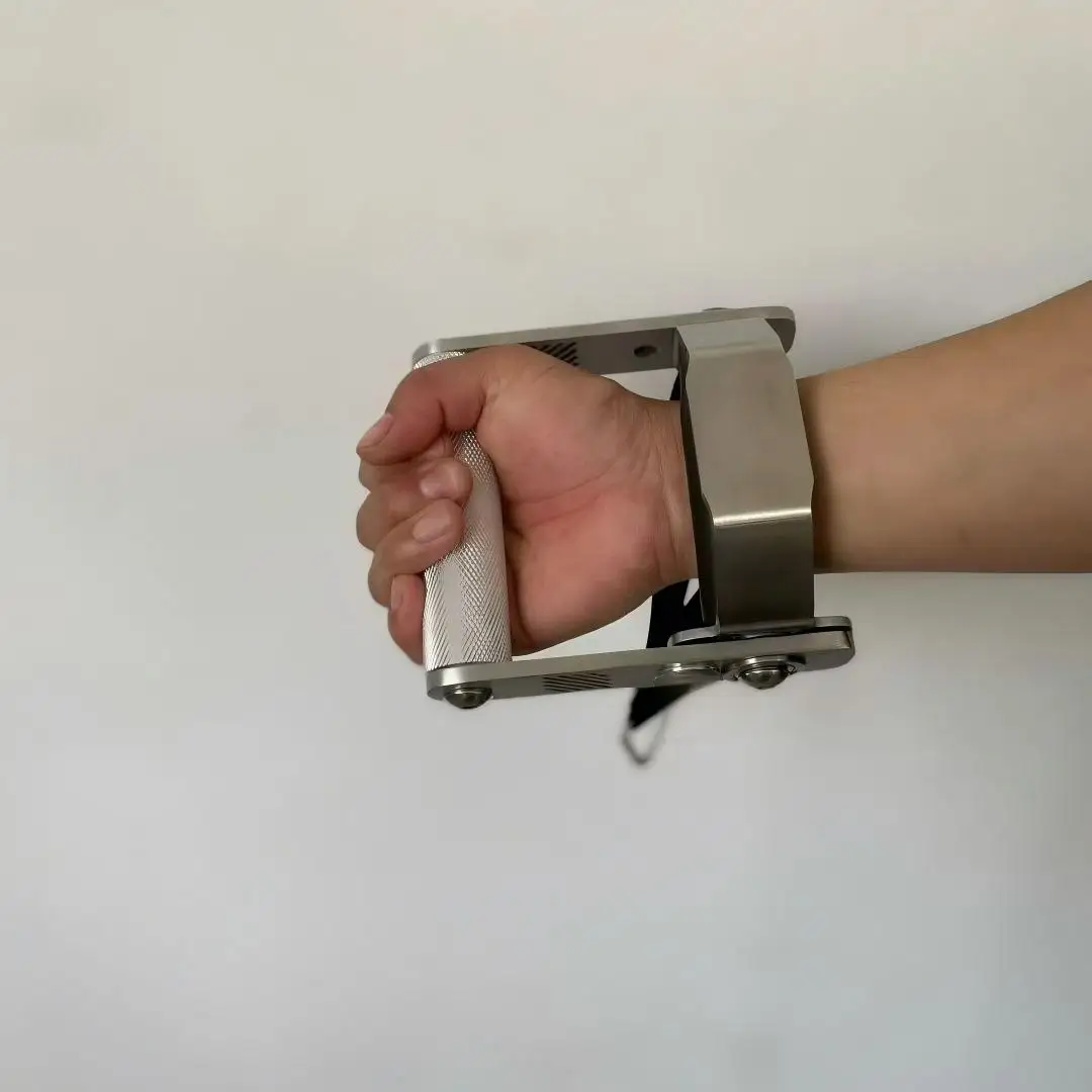 Stainless Steel Lateral Raise Handle Cable Machine Attachment for Shoulder Training Lat Pulldown Back Grip Strength Trainer