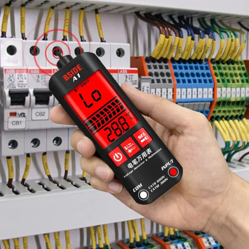 

A1 Fully Automatic Anti-Burn Intelligent Digital Multimeter Auto Senses The Zero and Fire Wires Fast Accurately Measures