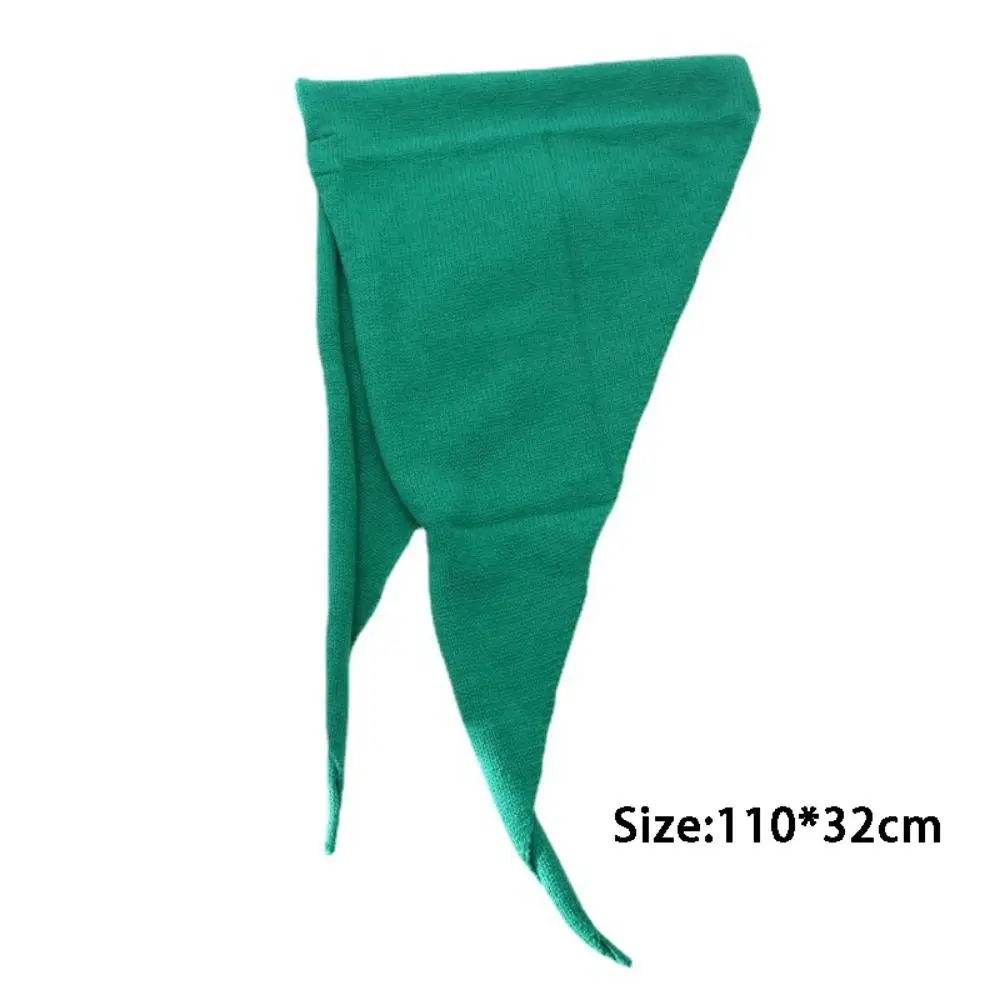 جديد الكورية نمط الصوف الثلاثي وشاح الشتاء النساء الدافئة وشاح محبوك ملابس عصرية الديكور الحجاب شال