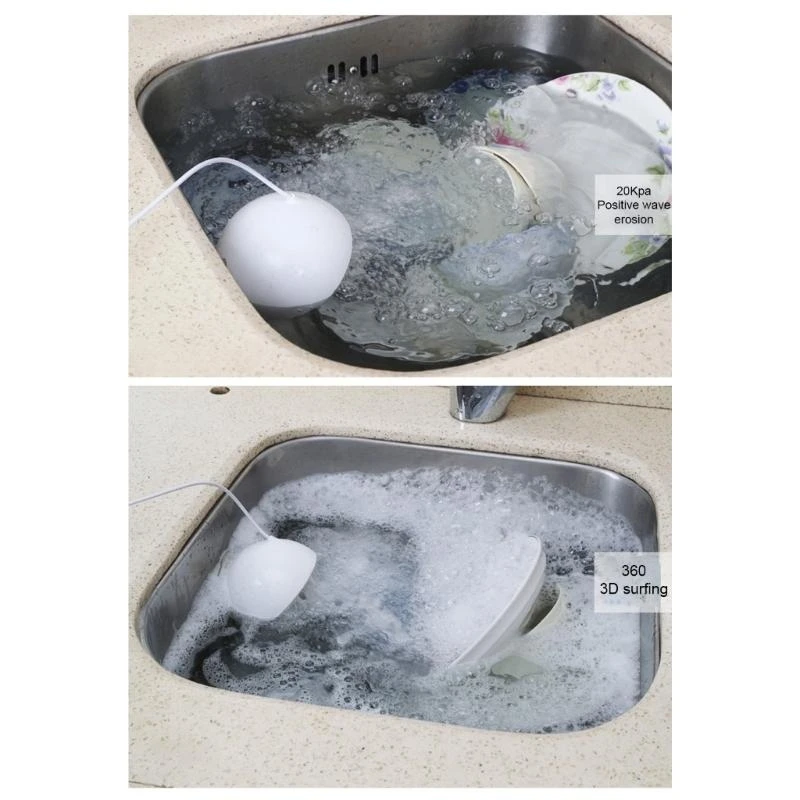 Lavade louça alimentada por USB para lavar louça louça elétrica rápida e fácil lavar louça louça lavar louça