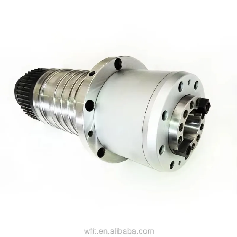 Vertical Installment 6000rpm BT50 Spindle Nose Water Cooling Belt Driven Spindle 150mm Diameter