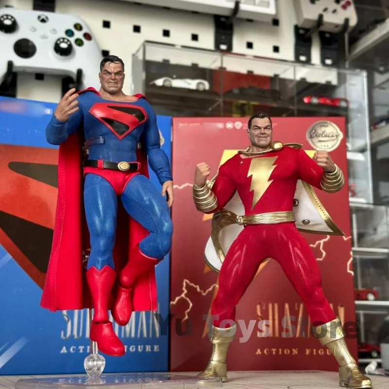 Genuine Kingdom Come Superman Shazam Special Edi 1/12 Cloth Clothes Articular Mobility Action Figure Collection Gift