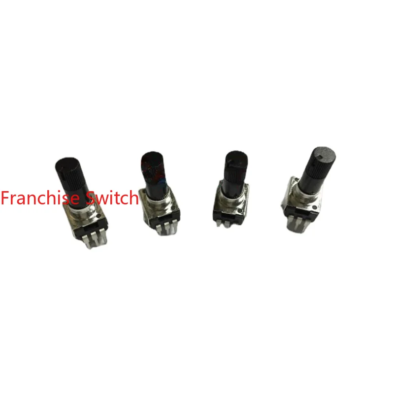 10PCS MATERIAL: 9 TYPE SEALED POTENTIOMETER B10K SHAFT LENGTH 25MM SMALL PRECISION  FLOWER  L=17.5