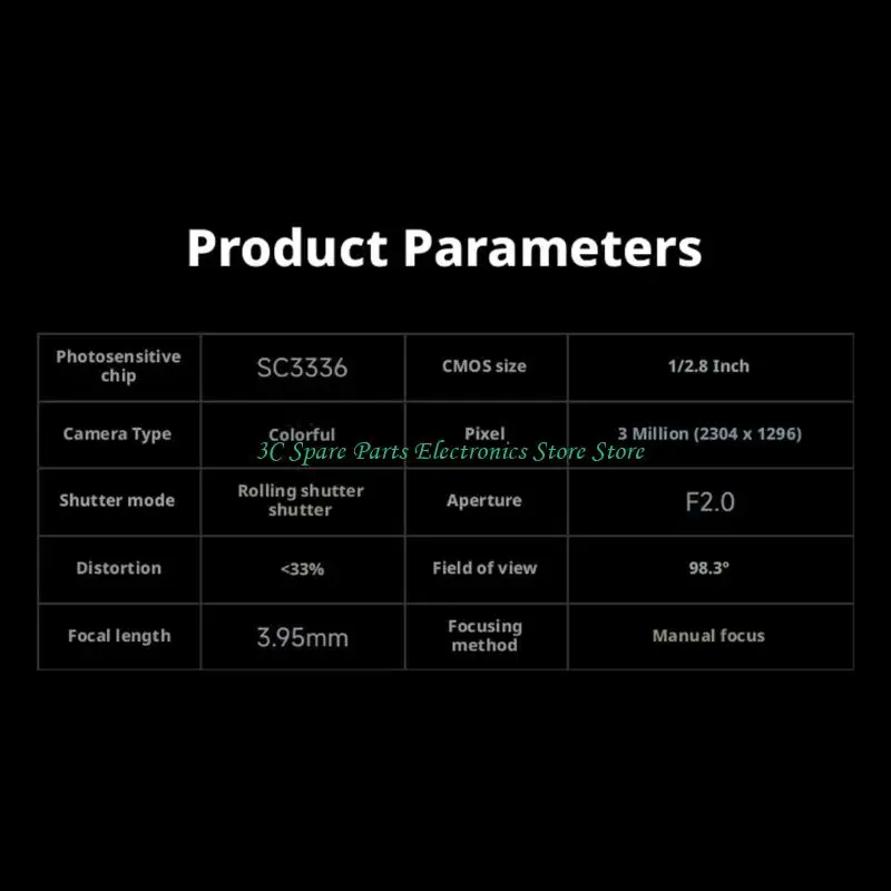 SZ 3MP Resolution Camera Module With High and Low Noise for Clear Imaging