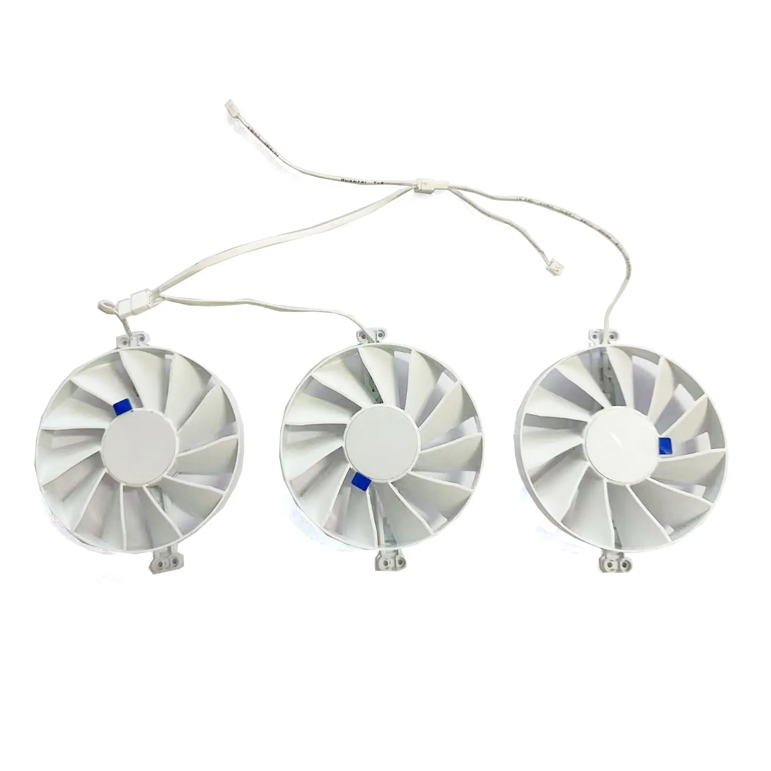 Cooling fan 98MM 4PIN CF1015U12D DC 12V 0.55A RX 9070 GPU fan suitable for XFX RADEON RX 9070 overseas version Pro white