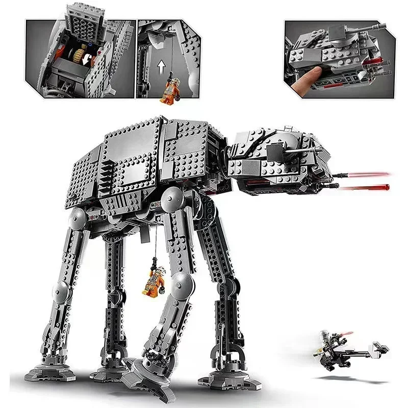 

In Stock 1267pcs ATAT Walkers Building Blocks Model Kits Bricks Toy for Children Adults Christmas Birthday Gifts Home Decor