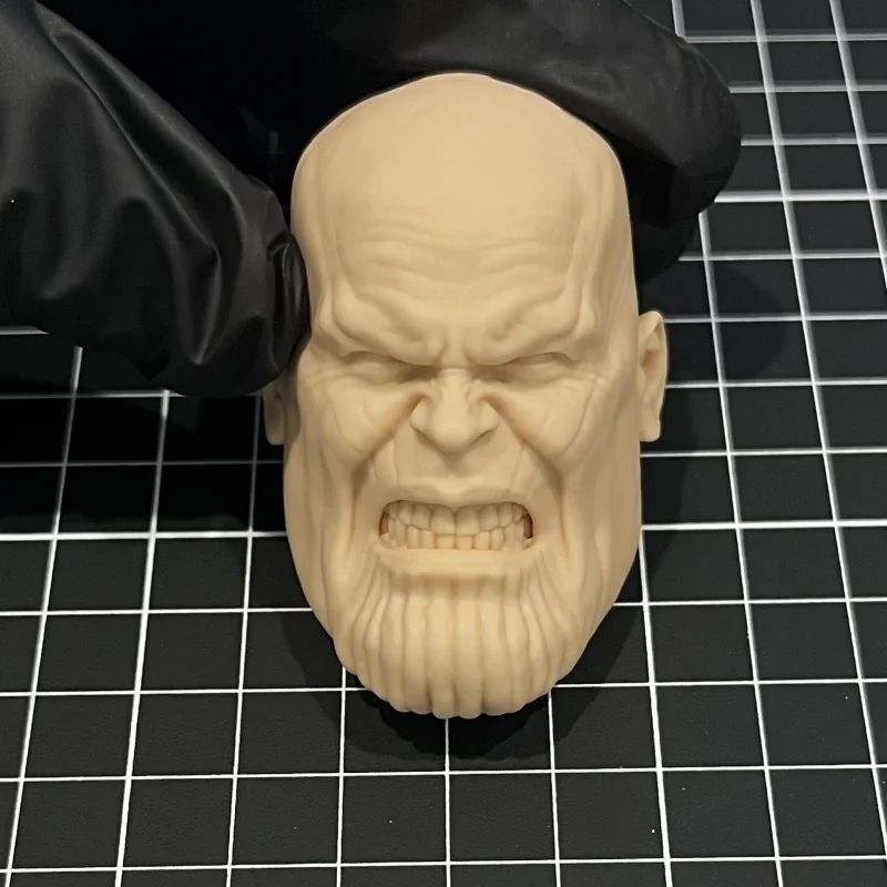 

"1/6 Rage Titan Head Sculpt | Unpainted Hyper-Detailed Wrinkles/Beard #16Scale #CustomFigure"