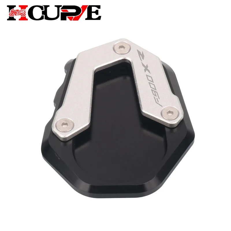 Motorcycle Kickstand Foot Side Extension Pad Support Plate Enlarge Stand For F900R F900XR F900 R F900 XR 2020-2023