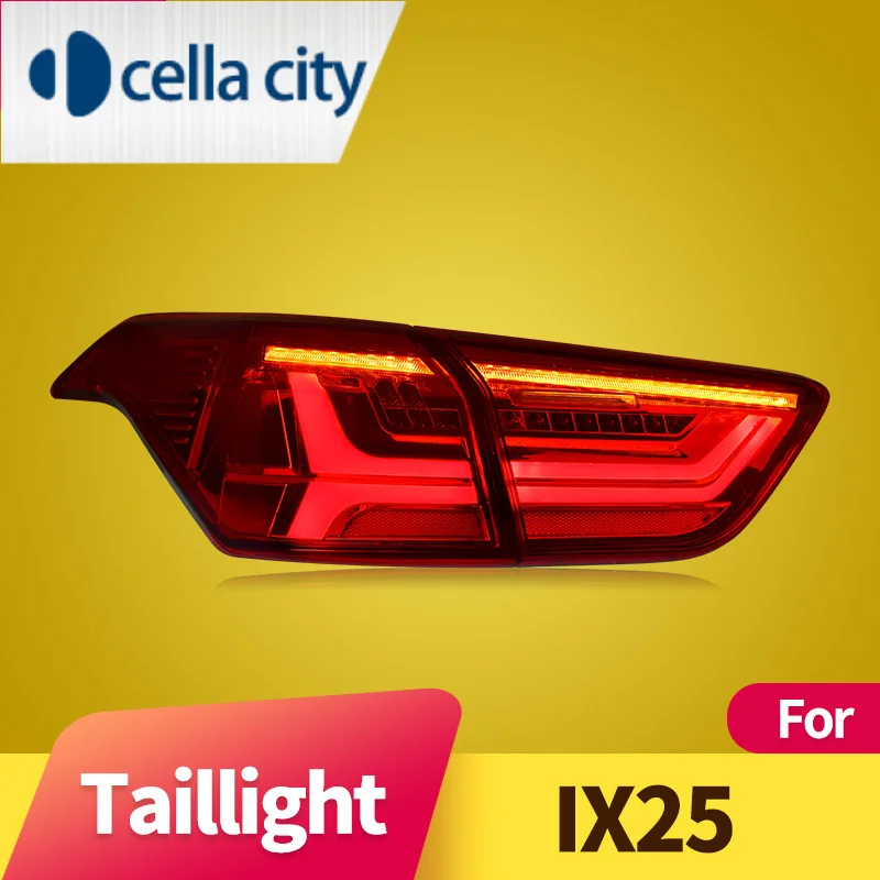 Taillight Assembly for  Hyundai Creta Ix25 LED running light LED brake light LED sequential turn signal