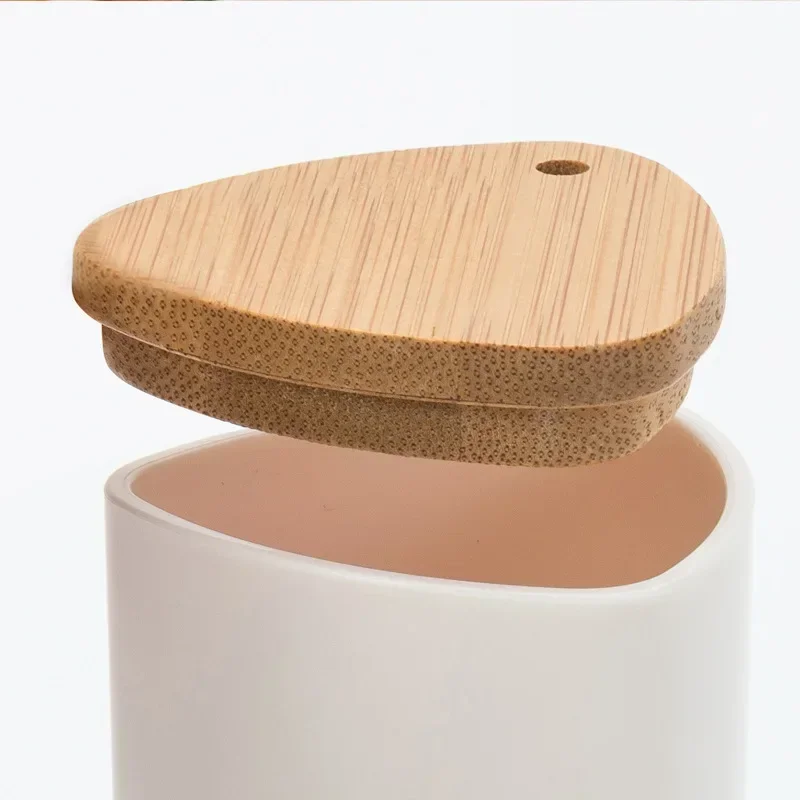 

Toothpick Can Box Fashion Simple Household Table Portable Wooden Lid Plastic Toothpick Holder