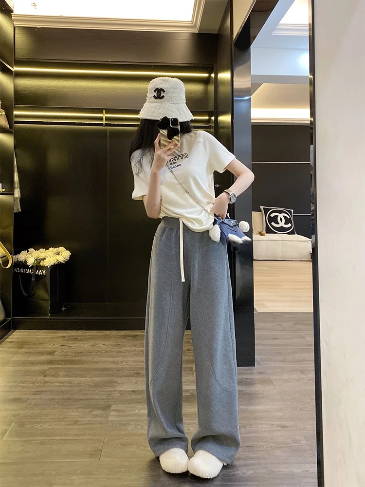 

Теплые прямые повседневные брюки на флисовой подкладке, женские осенне-зимние термоштаны, удобные классические хлопковые брюки свободного кроя