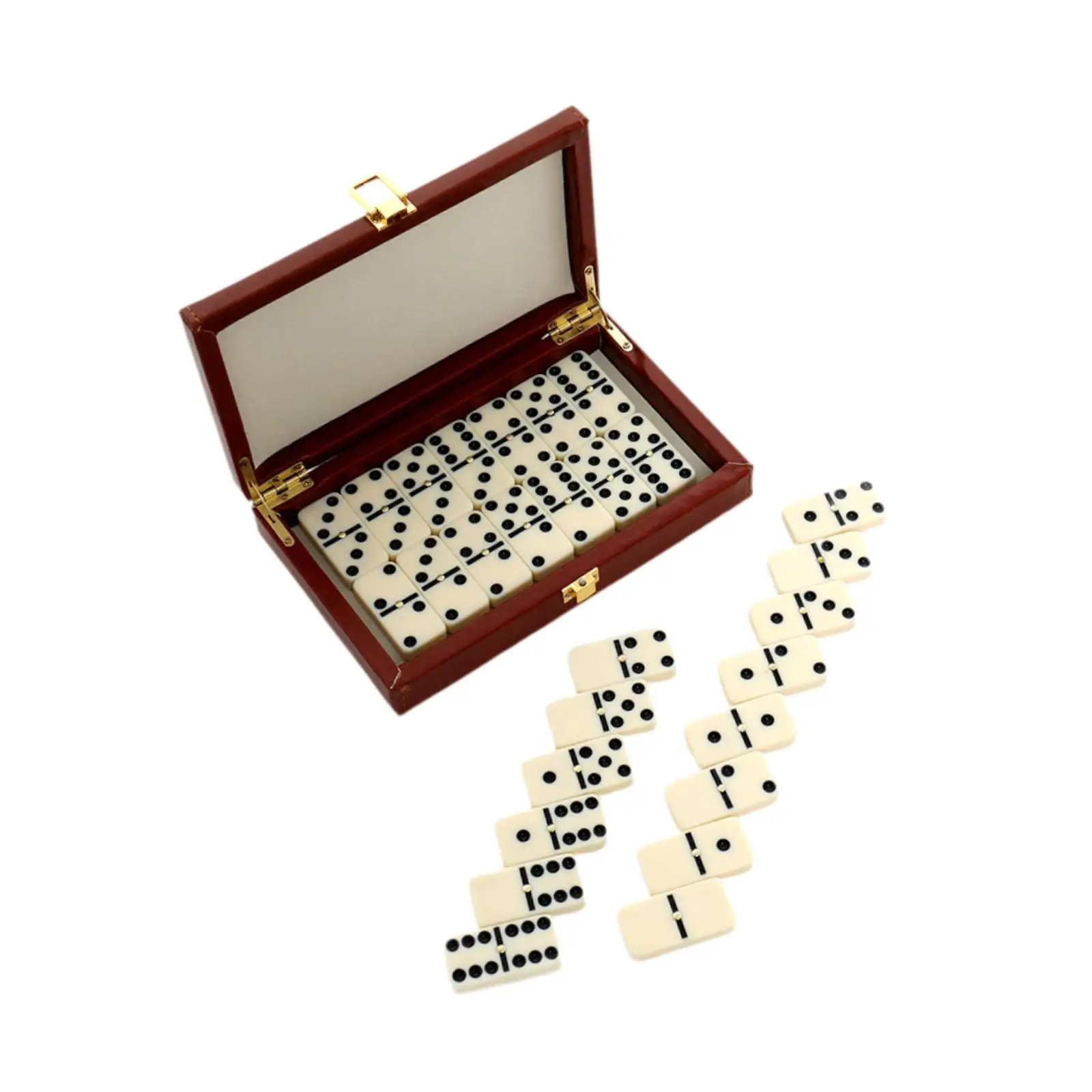 Dominoes Game Set Multifunctional with Box Professional Christmas Gift 28