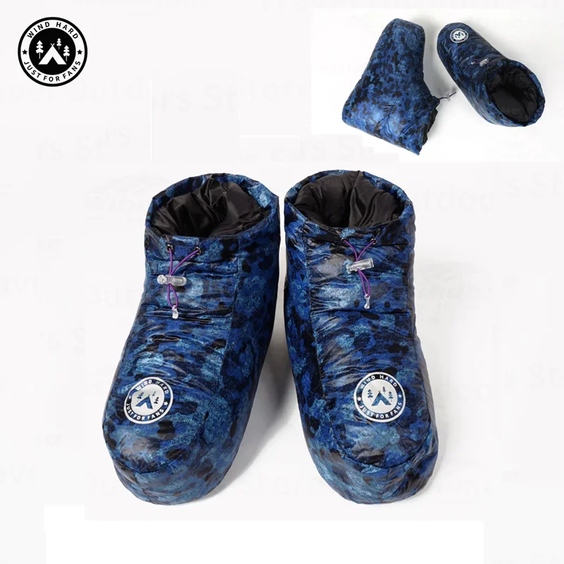 

AEGISMAX Down Shoes Cover Winter Foot Warm Waterproof Shoes Ultralight Windproof Outdoor Hiking Camping Goose Down Foot Cover