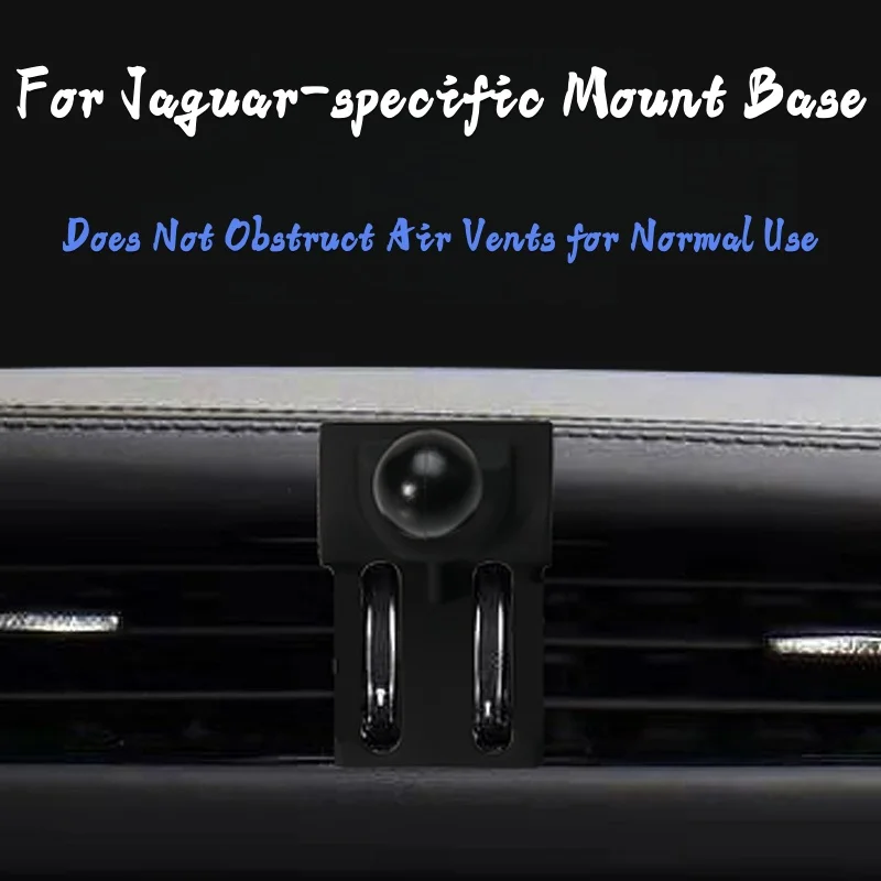 Special Mounting Bracket for JAGUAR Car Phone Holder XF 2008-2015, XE 2015-2019, XEL 2018-2020, F-PACE 2016-2023, XFL 2017-2022