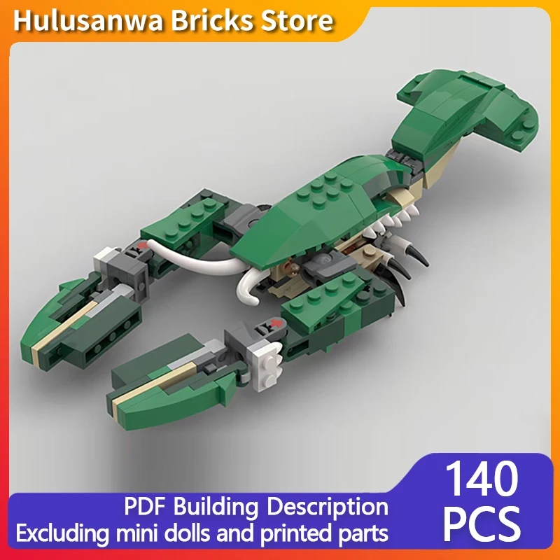 

Creators Animal Series Model MOC Building Block Little Lobster Modular Technology Gifts Holiday Assemble Children Toys Suit