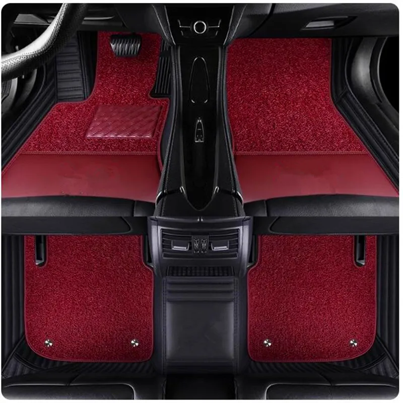 Top quality Rugs, Custom special car floor mats for Mercedes Benz EQS 580 sedan 2025-2022 double layers carpets for EQS580 2024