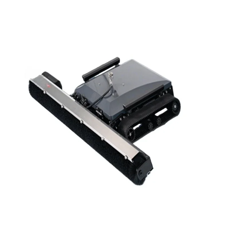 Solar photovoltaic panel engineering system cleaning brush roller plate automatic cleaning efficient dust removal