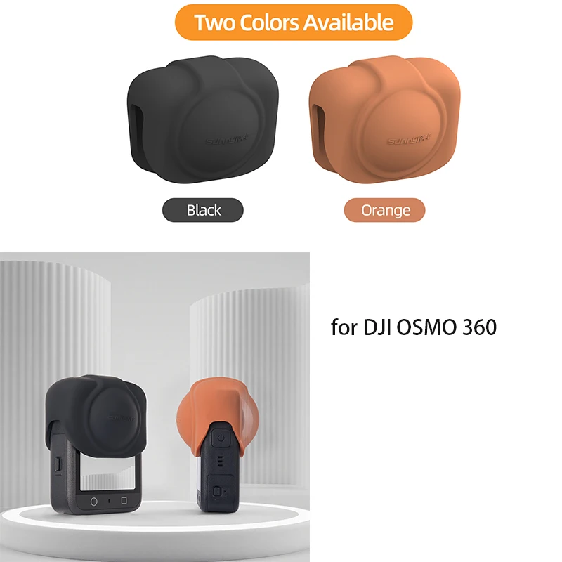 

Suitable for DJI OSMO 360 lens protective cover silicone lens cover panoramic camera anti drop protective case accessories