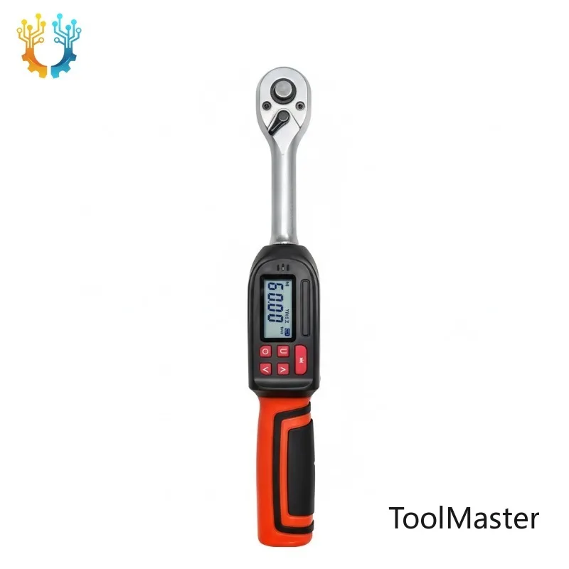 

[2026]DGCM 60N.m Digital Torque Wrench 1/2" 3/8" 1/4" Drive 2% Accuracy Electronic LCD Buzzer Smart Ratchet Tool Automotive