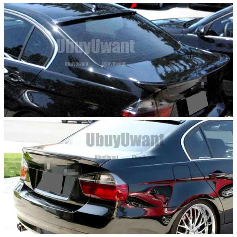 

Спойлер на заднее окно, спойлер на заднюю крышу автомобиля, сплиттер, аксессуары для крыльев, комплект кузова для BMW 3 серии E90 318 320 325 M3 2005-2012