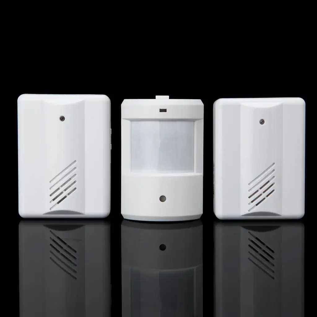 Wireless Door Bell Welcome Alarm Chime Entry Bell Motion Sensor Detector