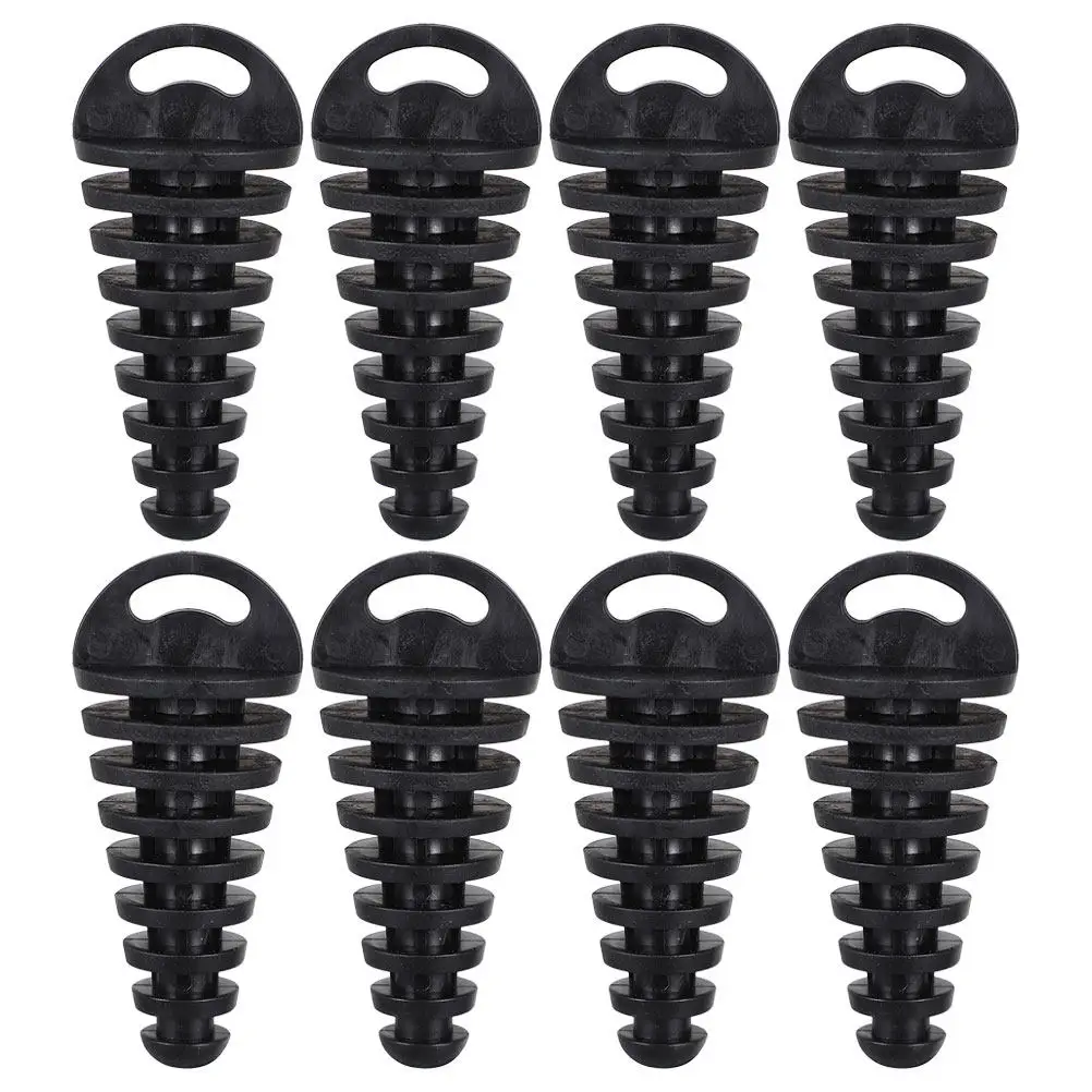 

8Pcs Motorcycle Exhaust Plug Wash Stopper Air-Bleeder Tailpipe Muffler Protector Durable Accessories Air-Bleeder Plug