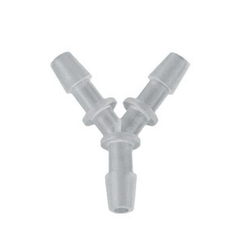 Y1UB Breast Fittings Connector Y Tube Breast Single Side to Bilateral Fittings Adapter Connector