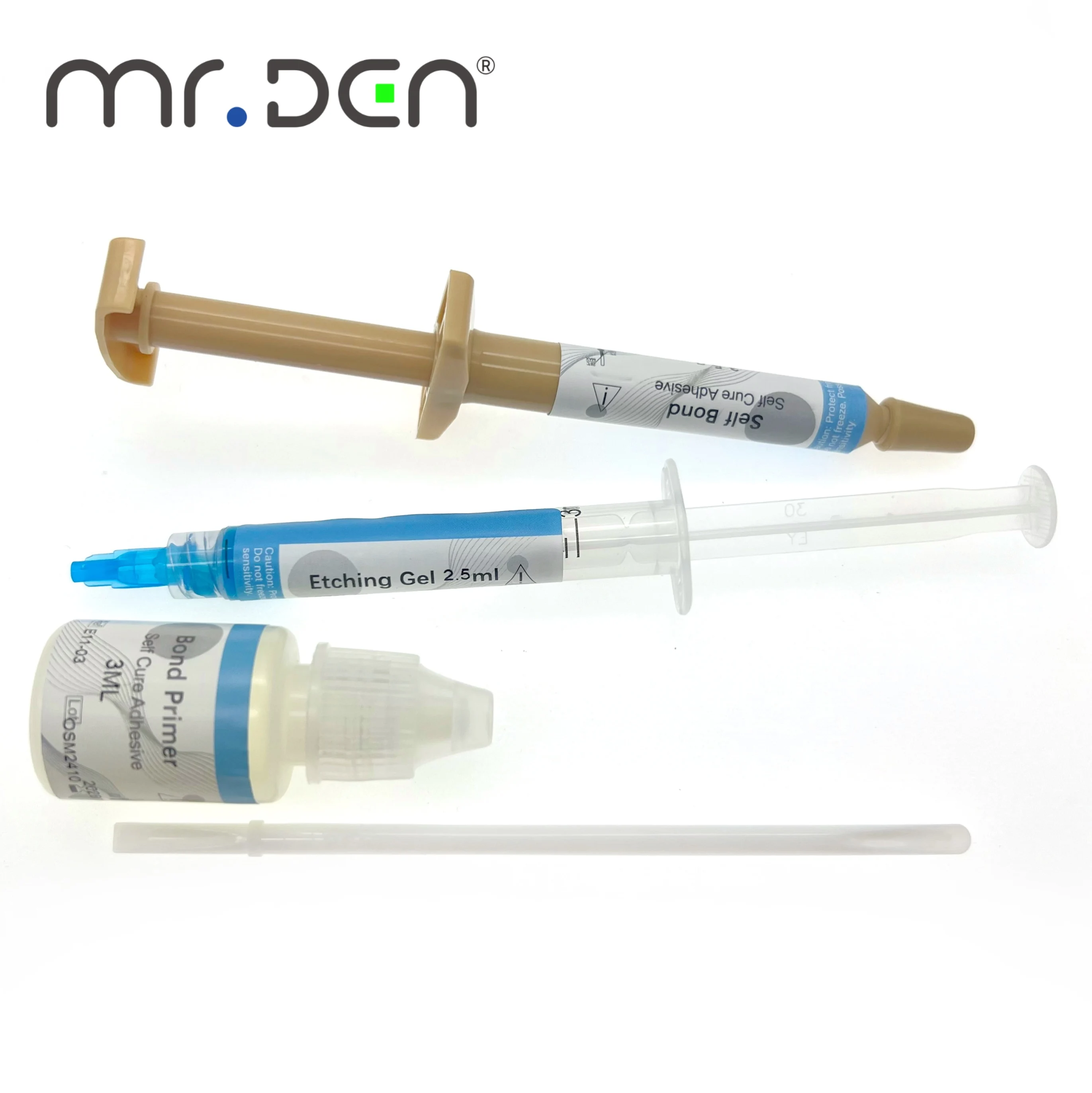 Dental Orthodontic Adhesive Kit with Invisible Light Cure Glue Direct Bonding System for Dentistry Professional Use