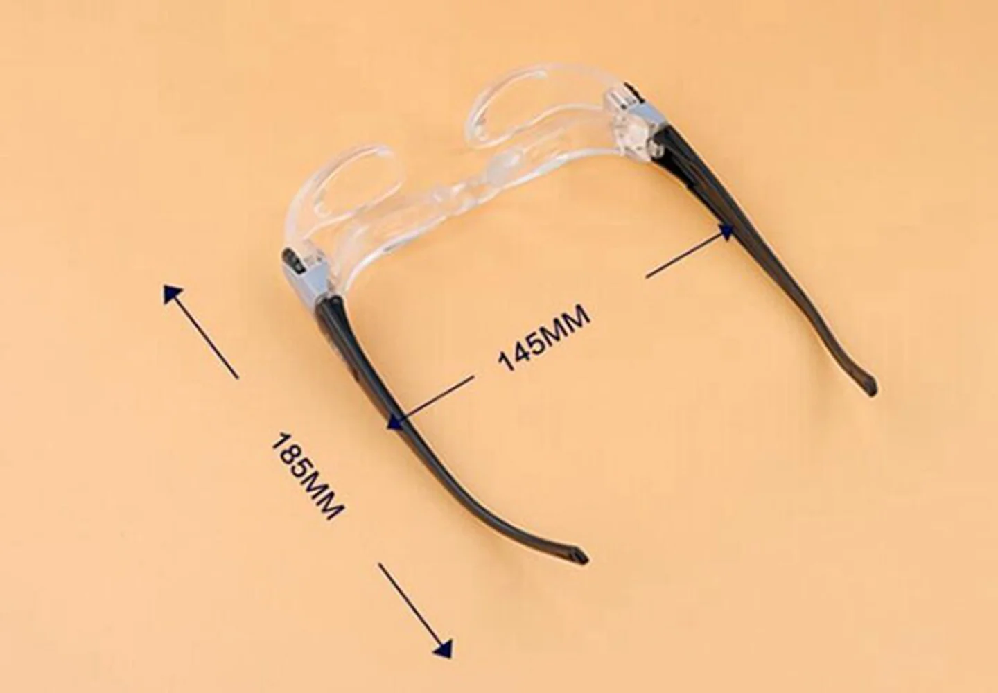 MaxTV Binocular Magnifier TV Screen Glasses Magnifying Glass for Low Vision Aids Parents Birthday Chirstmas Gift