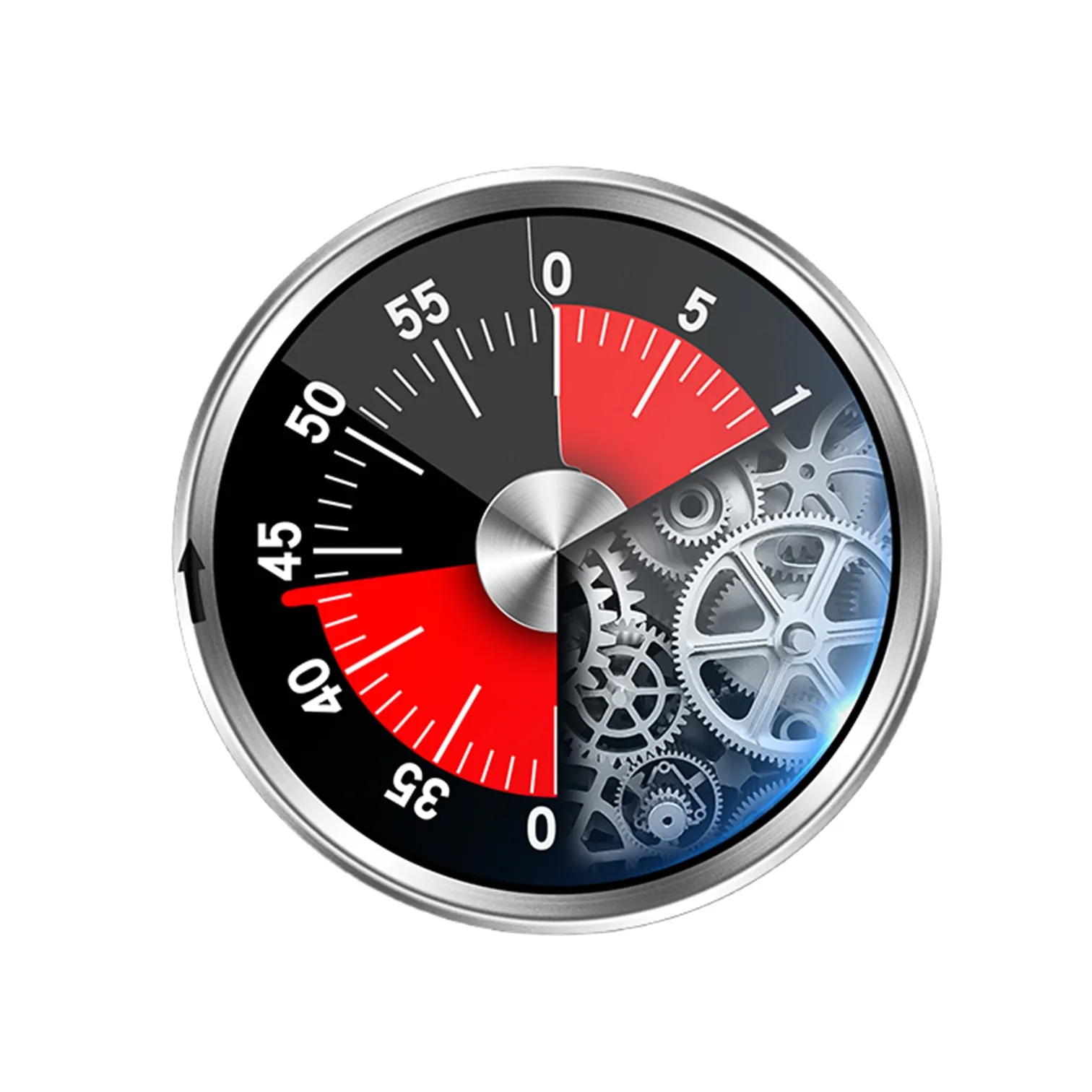 

Professional Kitchen Cooking Timer Mechanical Power Chef Chronograph 60db Ringtone Fitness and Homework Clock 60 Minutes Alarm