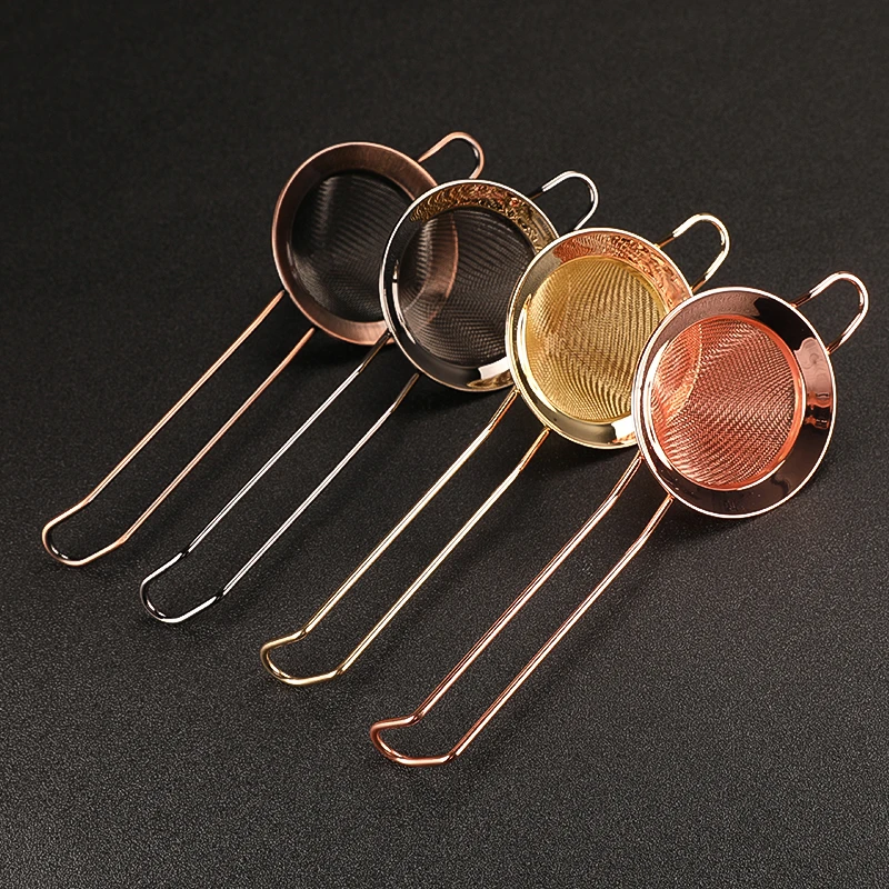 

Bar Cocktail Strainer 304 Stainless Steel Cocktail Sieve Great For Removing Bits From Juice Fine Mesh Strainer Barware