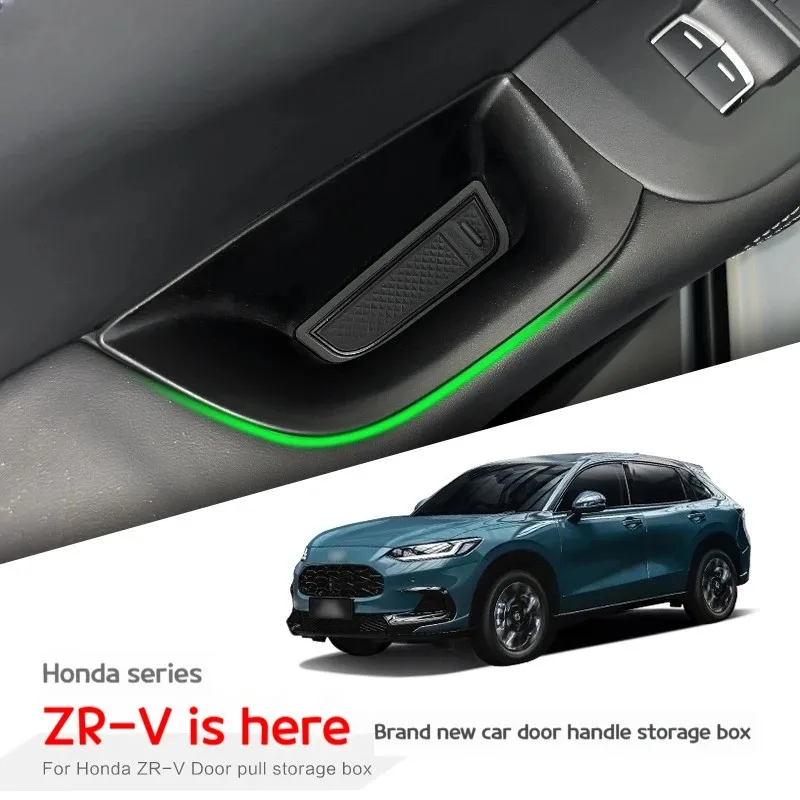

For Honda ZR-V Car Front Door Handle Storage Box Internal Modification Door Slot Storage Box Auto Decoration Accessories