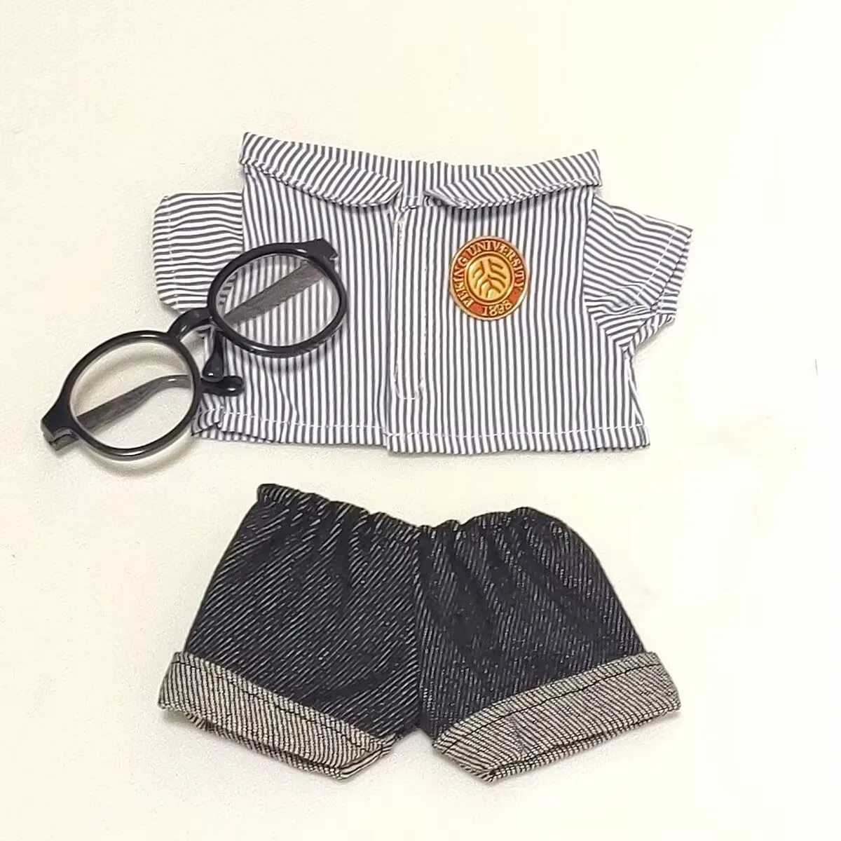 

Комплект хлопковой куклы 15–20 см «Come Ashore», рубашка в сине-белую полоску, подходит для нормальных и пухлых людей