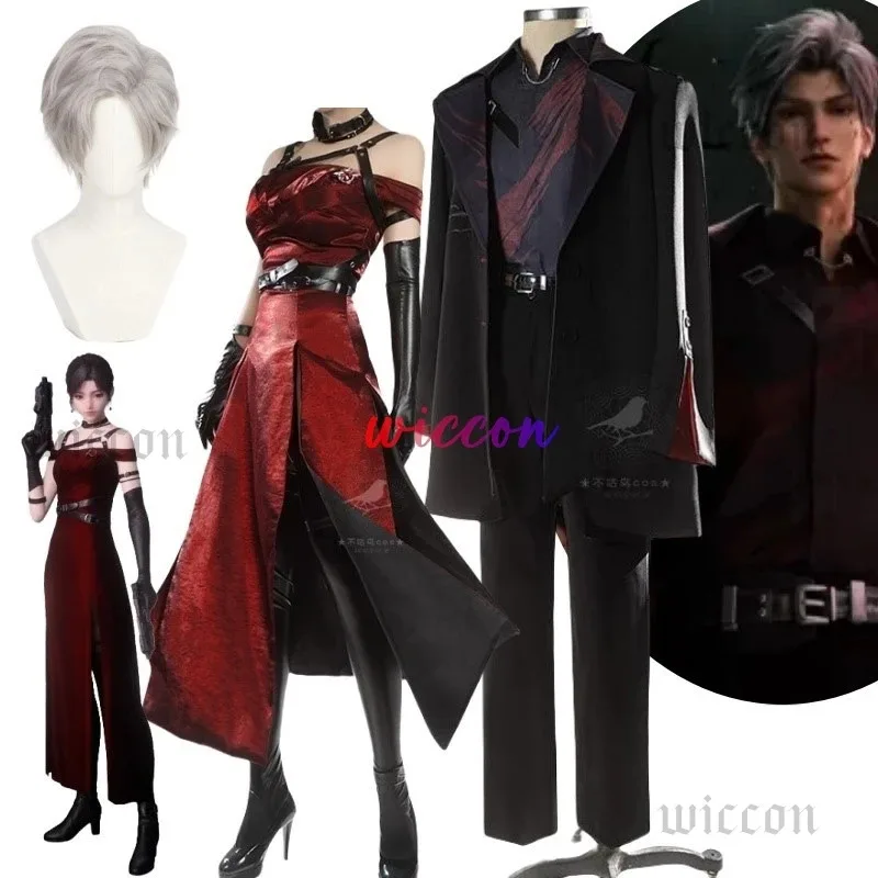 

NewGame Love and Deepspace Sylus Косплей Костюм Парик Relentless Conqueror Униформа Костюм Onychinus Хэллоуин Вечеринка для Женщин Мужчин P