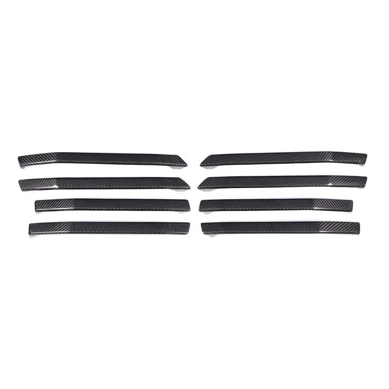 Real Carbon Fiber For Mercedes Benz G-Class W465 2025+ Car front grille decorative strip sticker exterior protection accessories