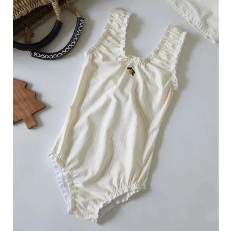 Kids Swimsuits Girls Swimwears  Baby Swimwear  Sun Protection Quick Drying Children's Cute One-piece Girl Swimsuit