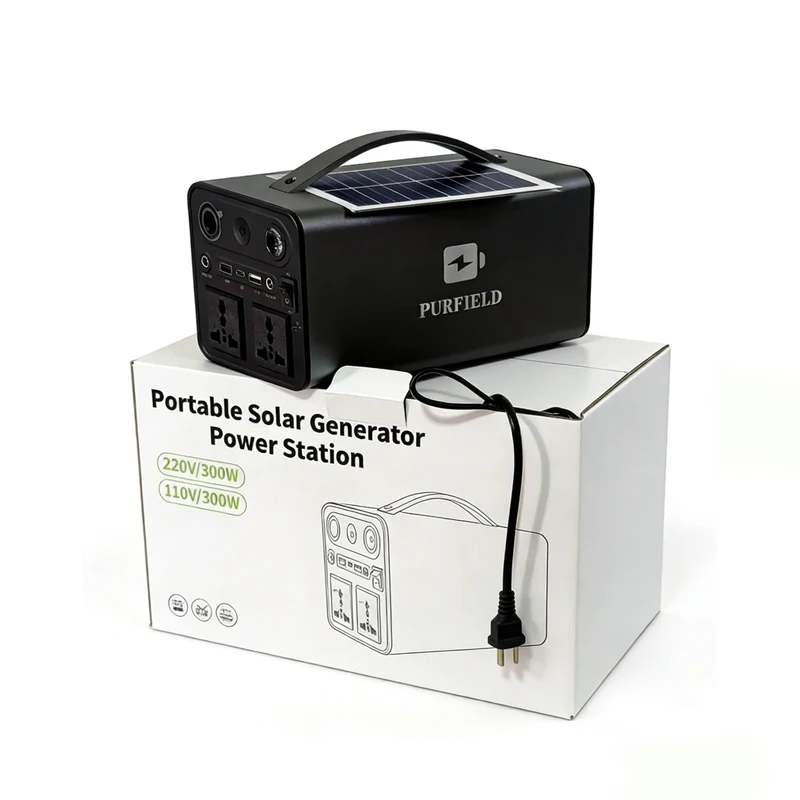 300W Portable Power Station Outdoor Emergency  Power Supply Power Bank Generator DC Output Battery Charger 68000mAh 220V/110V
