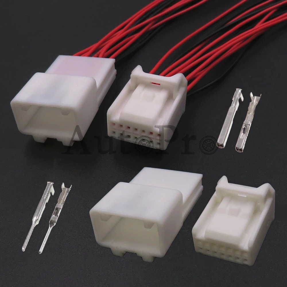 1 Set 14 Hole 90980-12369 90980-12370 6098-3877 6098-3917 Starter Automotive Wiring Terminal Socket Auto Wire Cable Connector