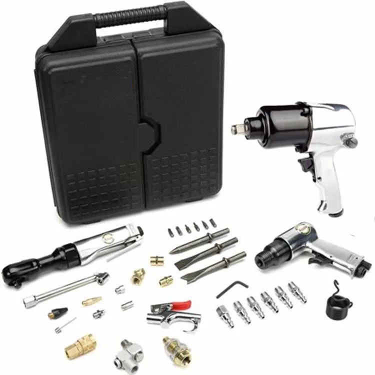 

50 Pcs Heavy Duty Air Impact Wrench Air Compressor Pneumatic Tool Kit