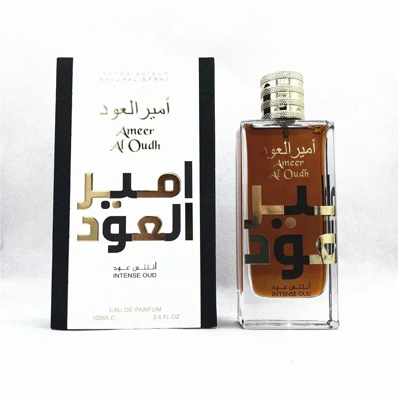 A 100 - ml unisex Ameer Al Oud Intense Eau De Parfum spray. Features Arabian amber, advanced wood, long - lasting aroma.