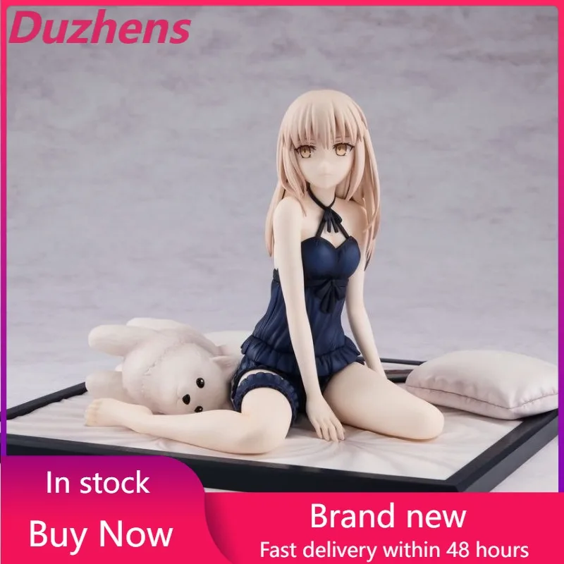 

В наличии Оригинальная фигурка Fate FGO Altria Pendragon в ночном платье VER.PVC, аниме-фигурка, модель, коллекционная кукла, подарок.