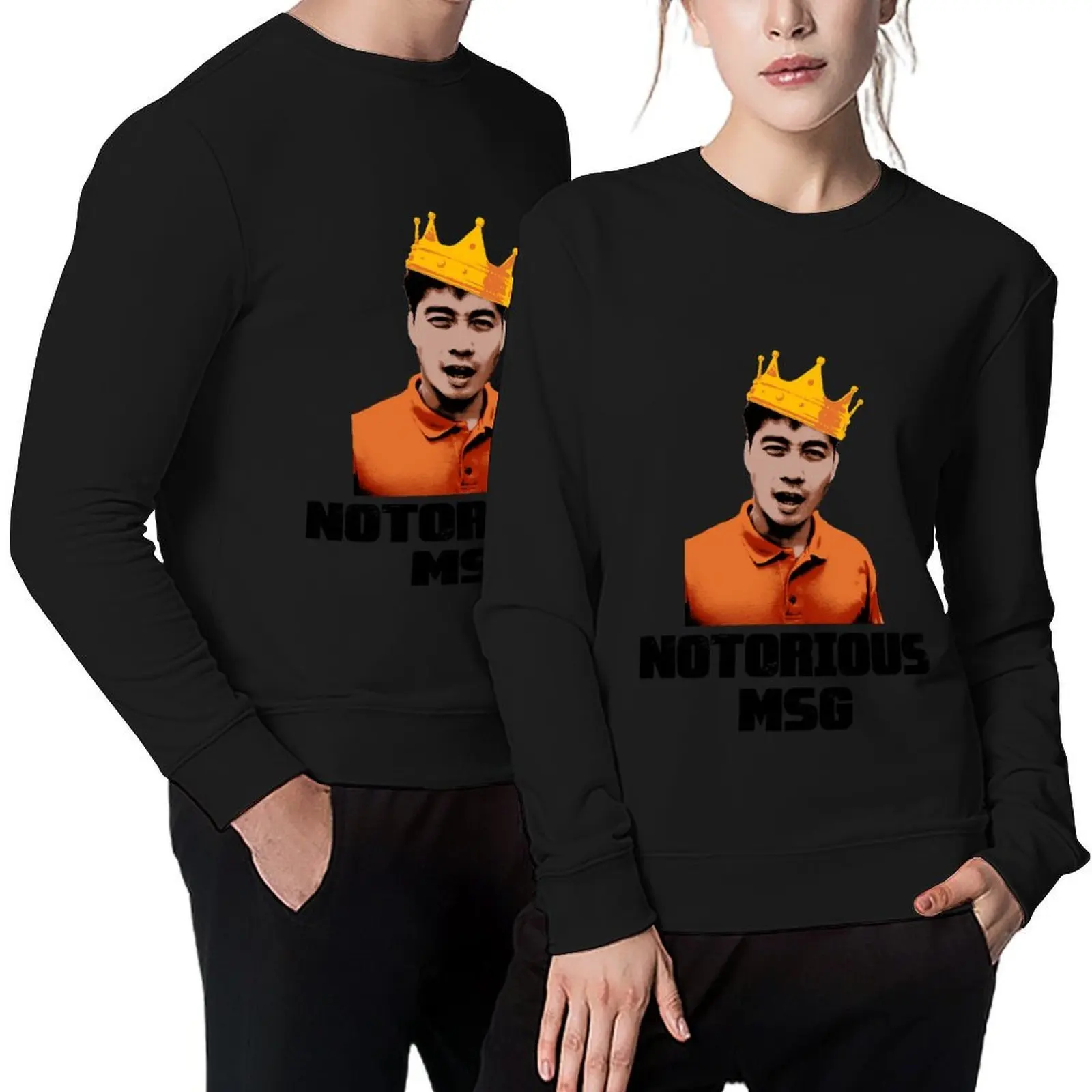 

Notorious MSG - Uncle Roger Pullover japanese style tracksuit men mens designer clothes men's sweat-shirt new in sweatshirts