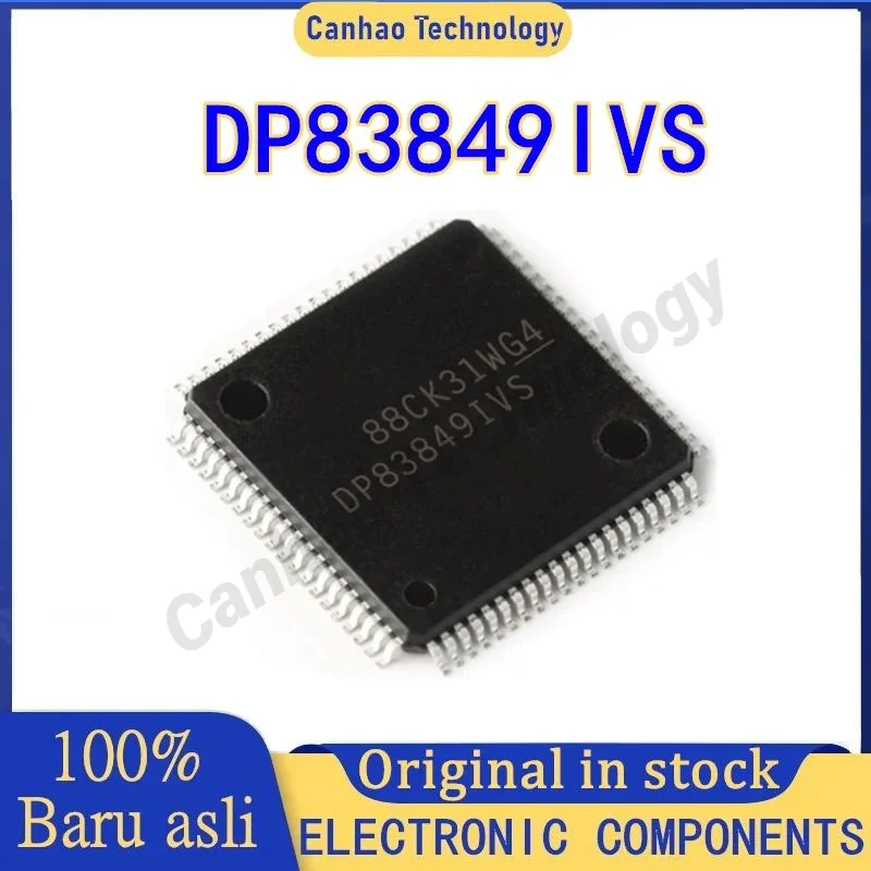 

Новый оригинальный DP83849IVS DP 838491 VS TQFP80 в наличии