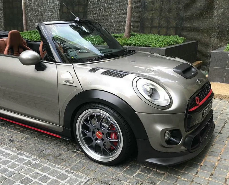 for Mini Cooper S F56 DAG Style Front Lip JCW Front Bumper Only