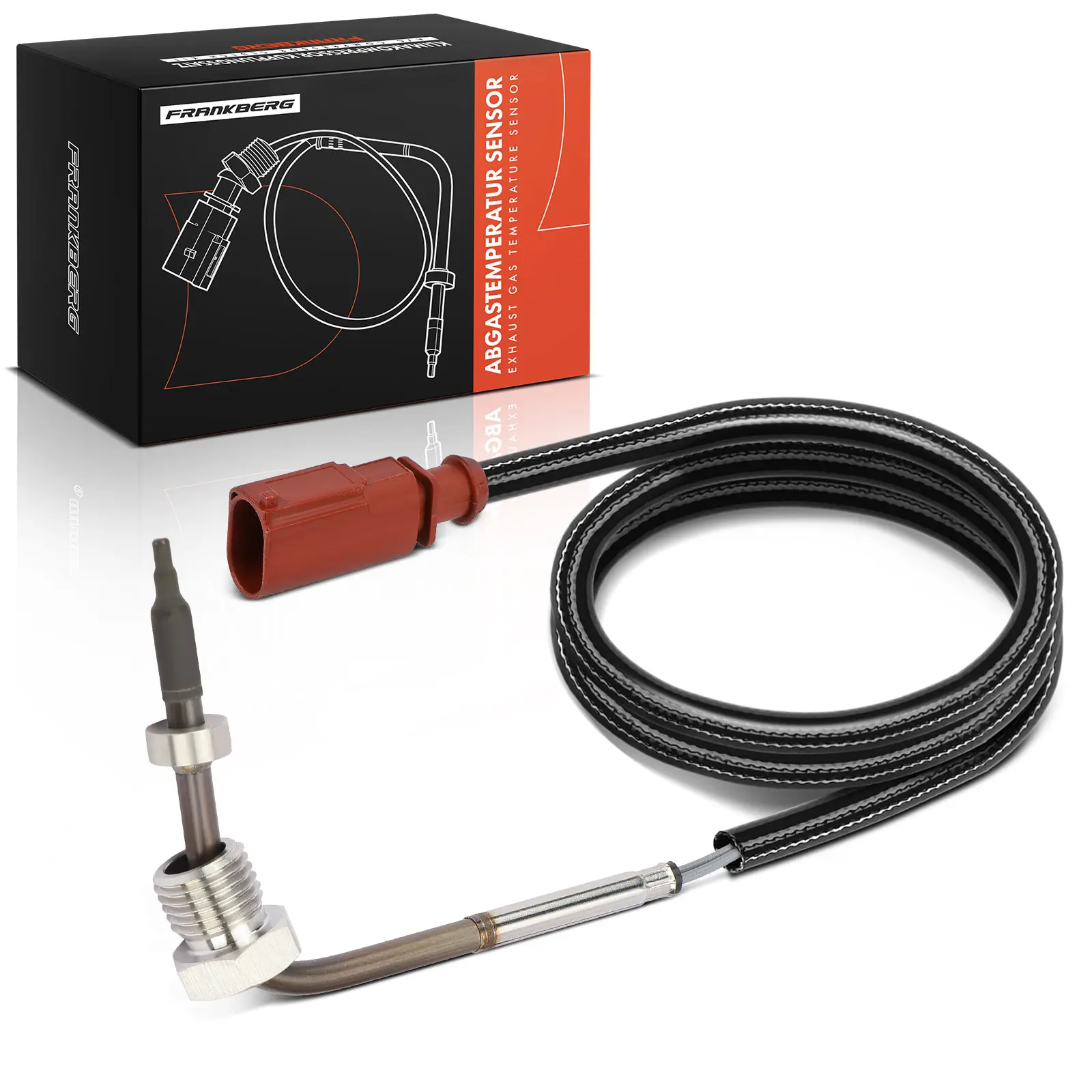 Frankberg 1x Abgastemperatursensor für Audi Q7 4LB 6.0L 2008-2014 27320832 4L0906088H