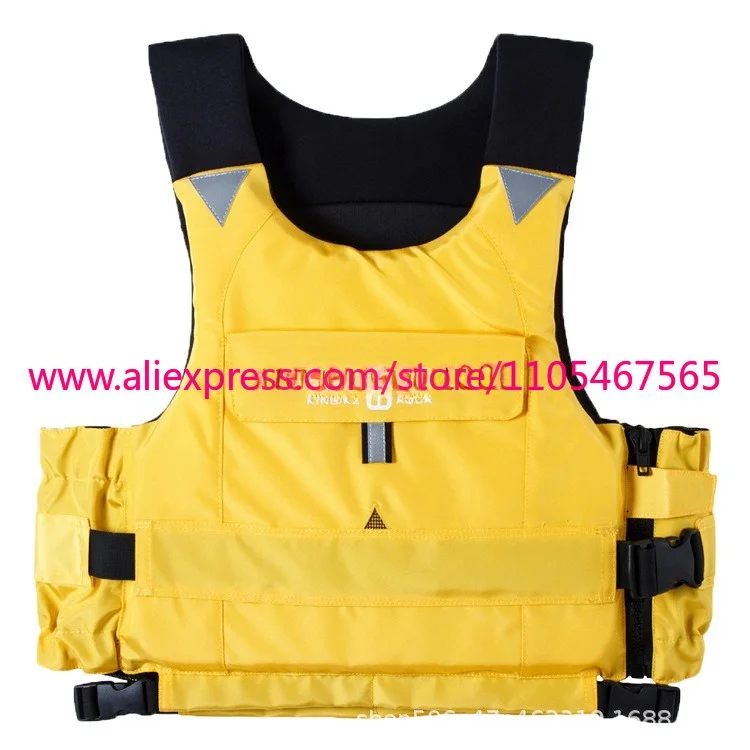 1Pcs Life Jacket Adult Kayak Motorboat Sailing Sail Floating Vest Light Professional Large Buoyancy view 3